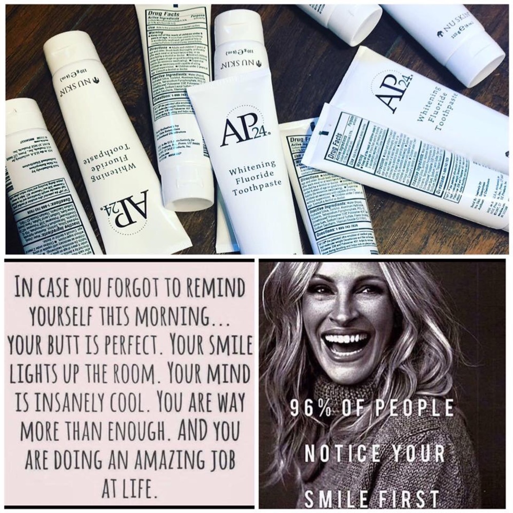 AP24 whitening toothpaste